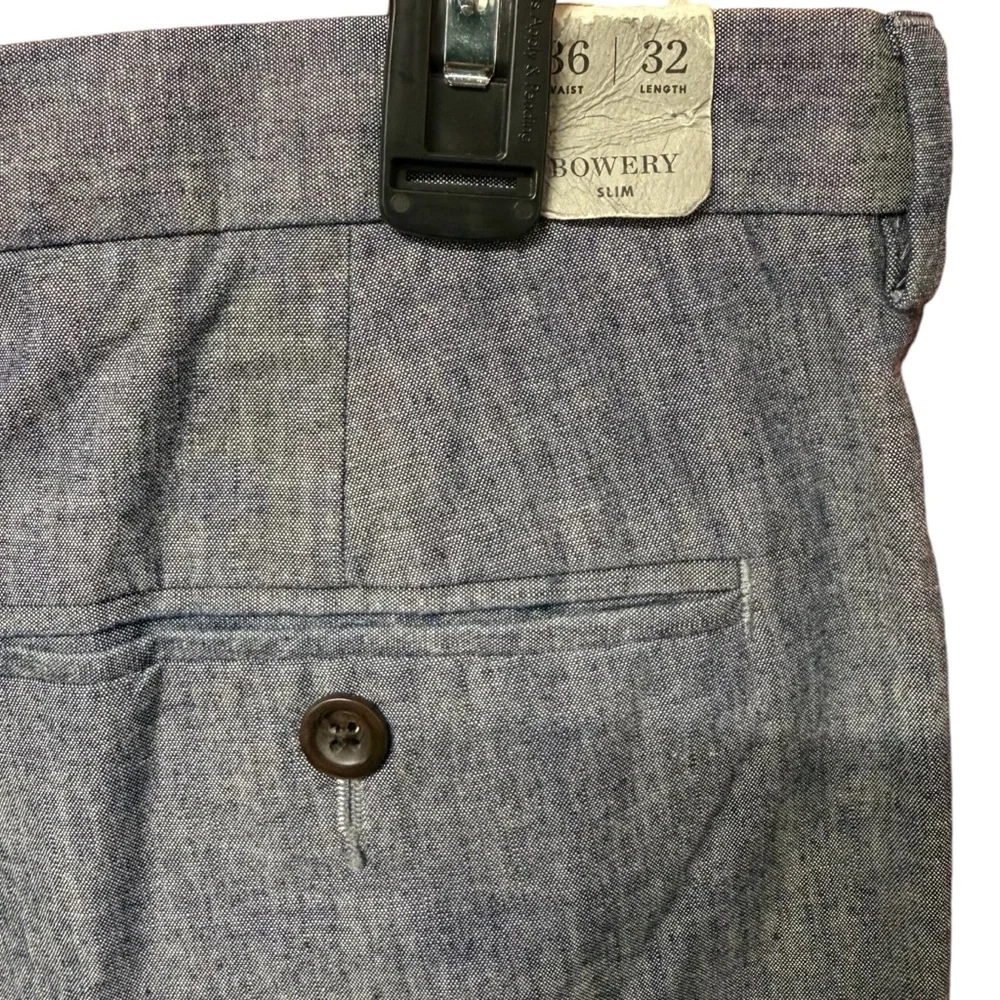 J. Crew Bowery Linen Pants 36/32 NWT